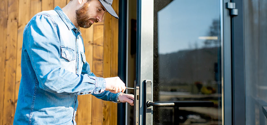 Frameless Glass Storefront Door Locks Replacement in Milpitas, CA